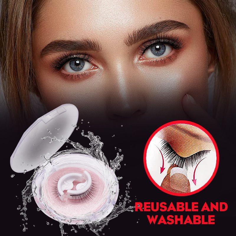 Ree™ Washable and Reusable False Eyelashes with Self-Adhesive Design