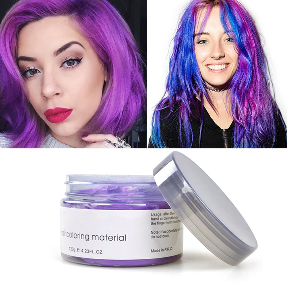 Mofajang® by JesseVance Manhattan: The Only Colored Hair Wax Styling Pomade with Bold Colors, Strong Hold, Simple Style, No Risk, & No Commitment