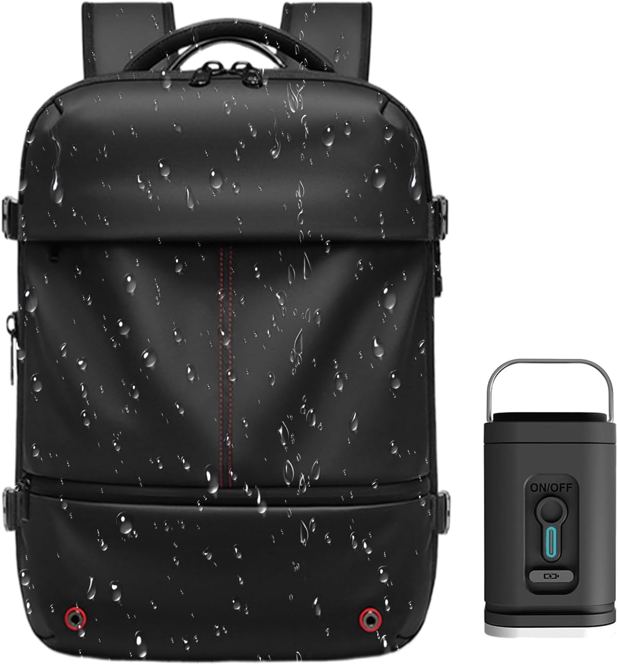 Erweiterbarer und wasserdichter Reiserrucksack mit Vakuumkompression – Arvid