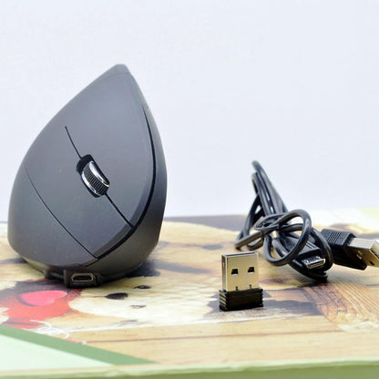 Bezprzewodowa mysz pionowa ergonomiczna z możliwością ładowania – Elvion