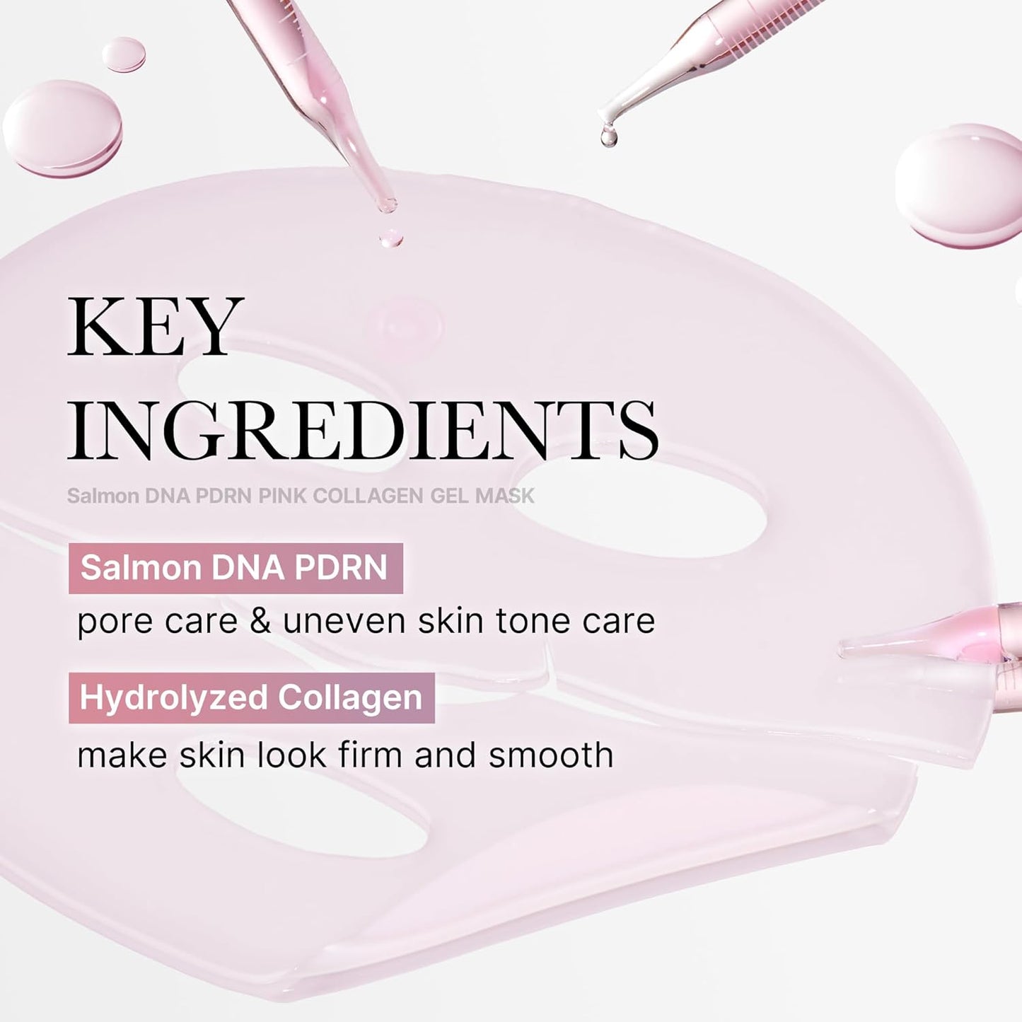 Medicube Salmon DNA PDRN Pink Collagen Gel Mask (4 Pack)