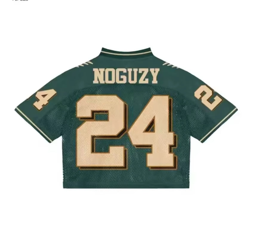 Unisex Mesh Football Jersey with Graphic Print