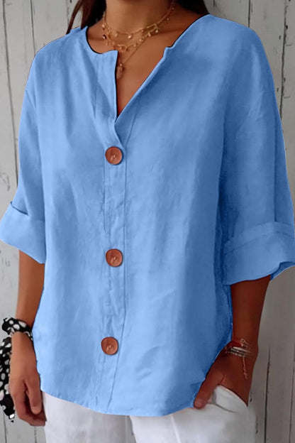 Eveline | Loose-fitting Summer Blouse