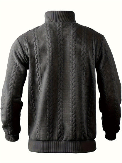 Duval Paris™ | Pull vintage élégant avec fermeture éclair