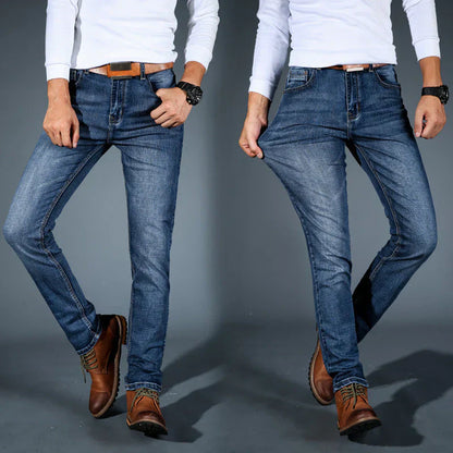 Oscar - Førsteklasses 4-vejs stretch, tapered jeans til mænd