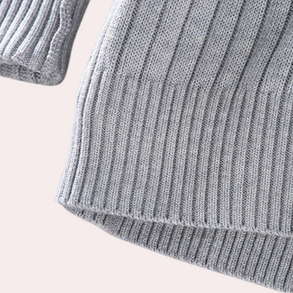 Men’s Knitted Zip Cardigan – Modern Casual Knitwear