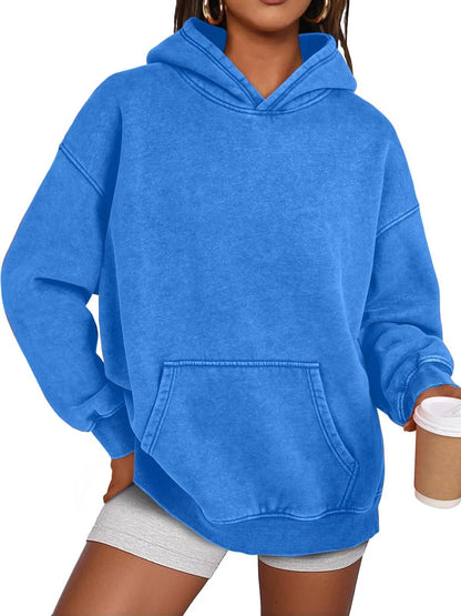 Übergroßer Pullover mit Acid-Wash-Effekt