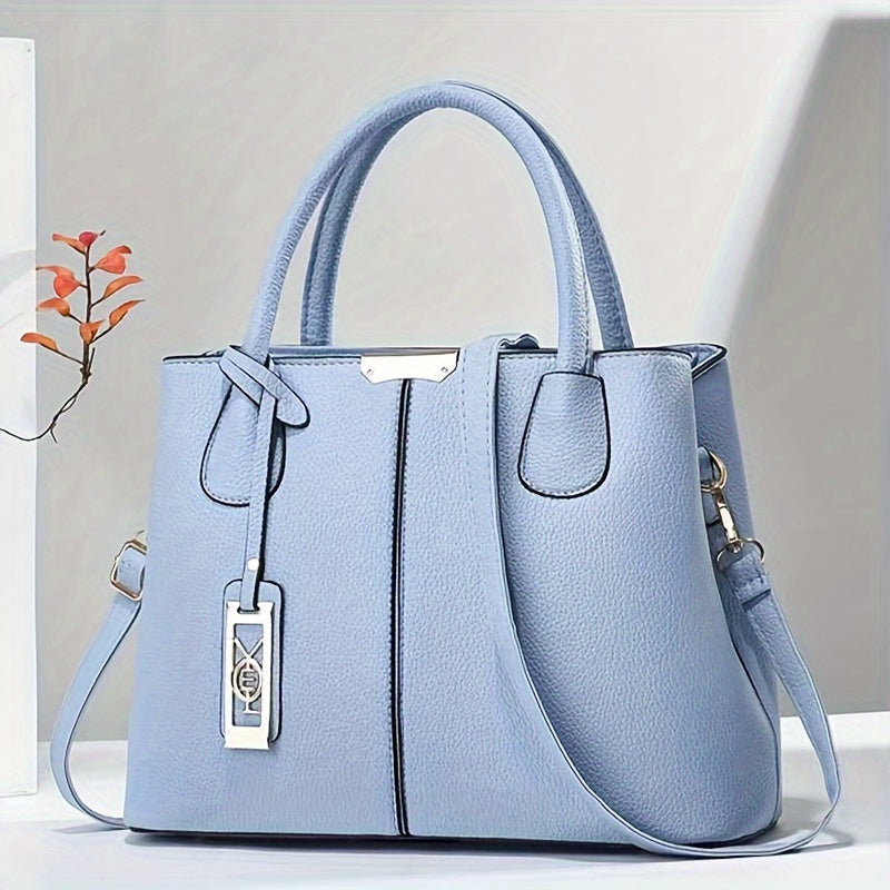 Jeanne – Sac à main en cuir structuré avec bandoulière femme