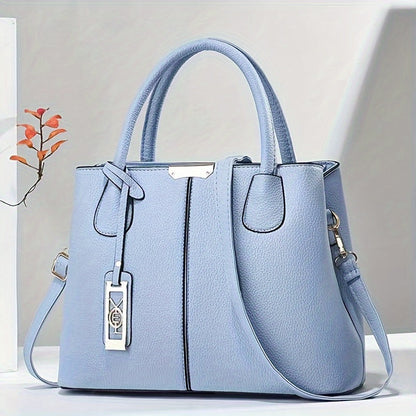 Jeanne – Sac à main en cuir structuré avec bandoulière femme