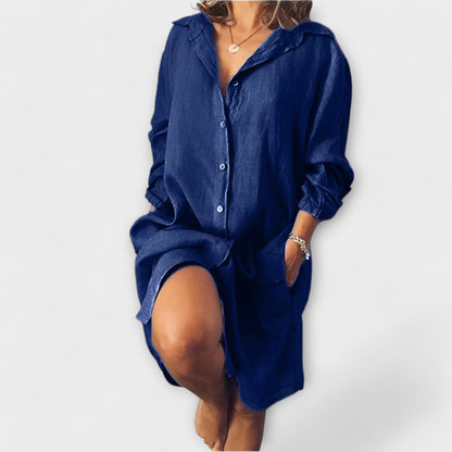 Gracija - Priložnostna bluza iz platna
