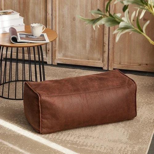 Zitzak Hoes Suède Stof 100cm Loungestoel Woonkamer Slaapkamer Wasbaar Modern | Restfield