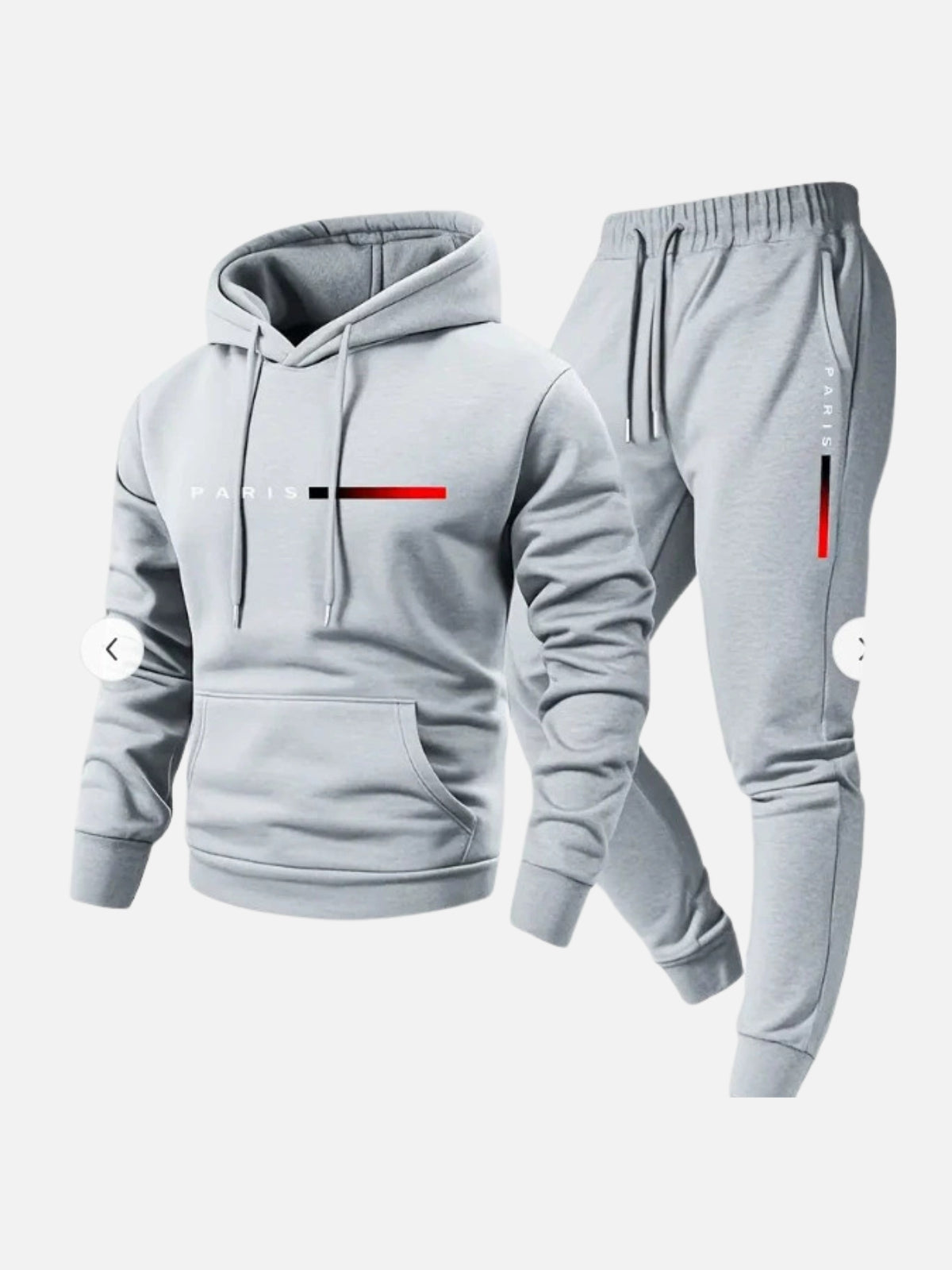 Cozy Thermal Fleece Logo Hoodie Set – Warmth, Comfort, and Style