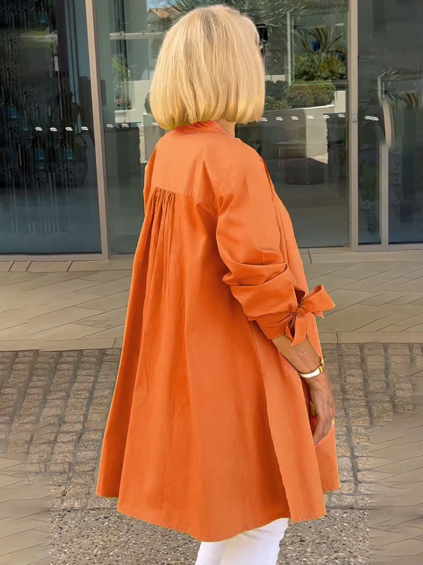 Liora™  |  Long Button-Up Shirt Jacket (Today only: Buy 1, Get 1 Free!)