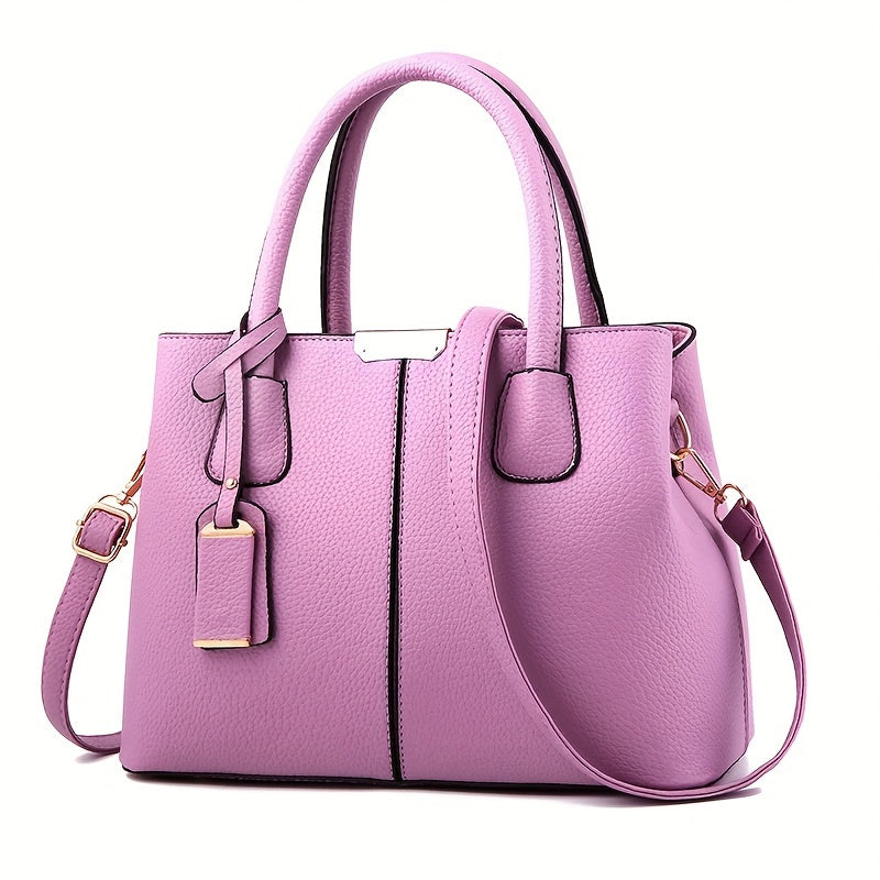 Jeanne – Sac à main en cuir structuré avec bandoulière femme