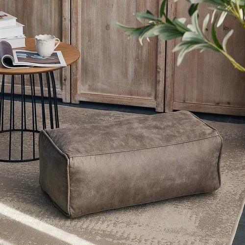 Zitzak Hoes Suède Stof 100cm Loungestoel Woonkamer Slaapkamer Wasbaar Modern | Restfield