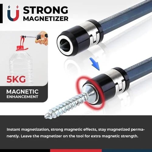 GripGlide™ / Magnetic Screwdriver Head Ring