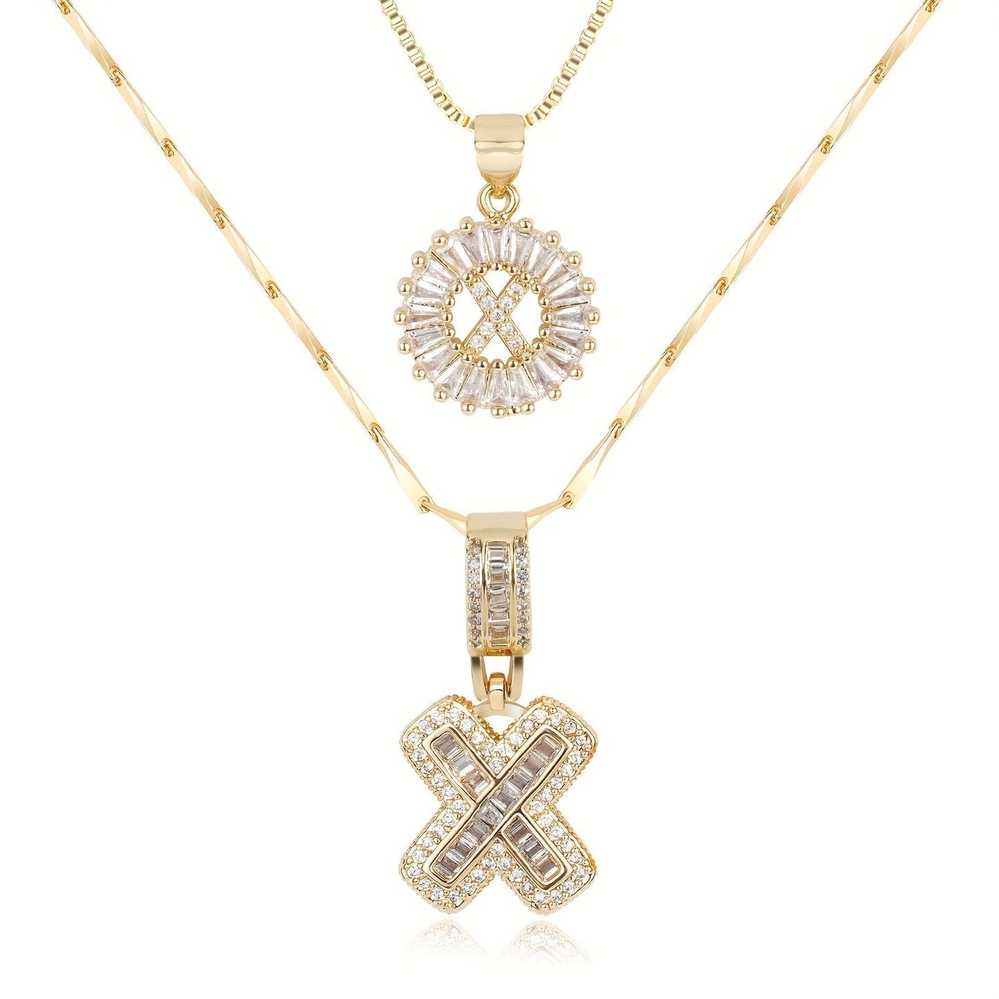 GemLetter Ketting - Initiaal Hanger met Luxe Glans