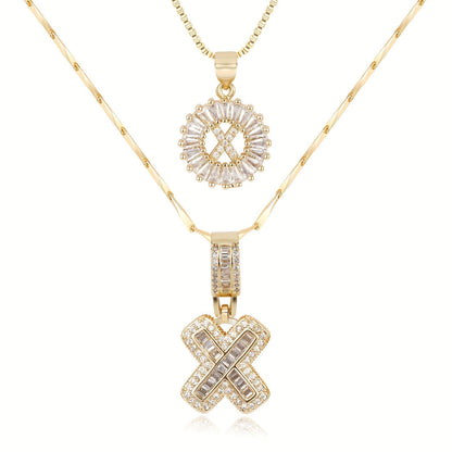 GemLetter Ketting - Initiaal Hanger met Luxe Glans