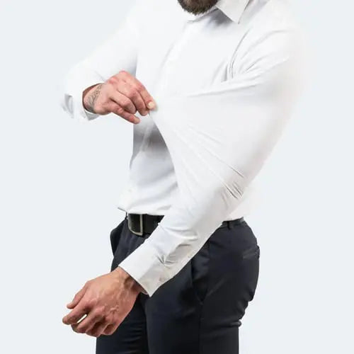 Rafello&Co | Elastisch stretch overhemd Rafello&Co