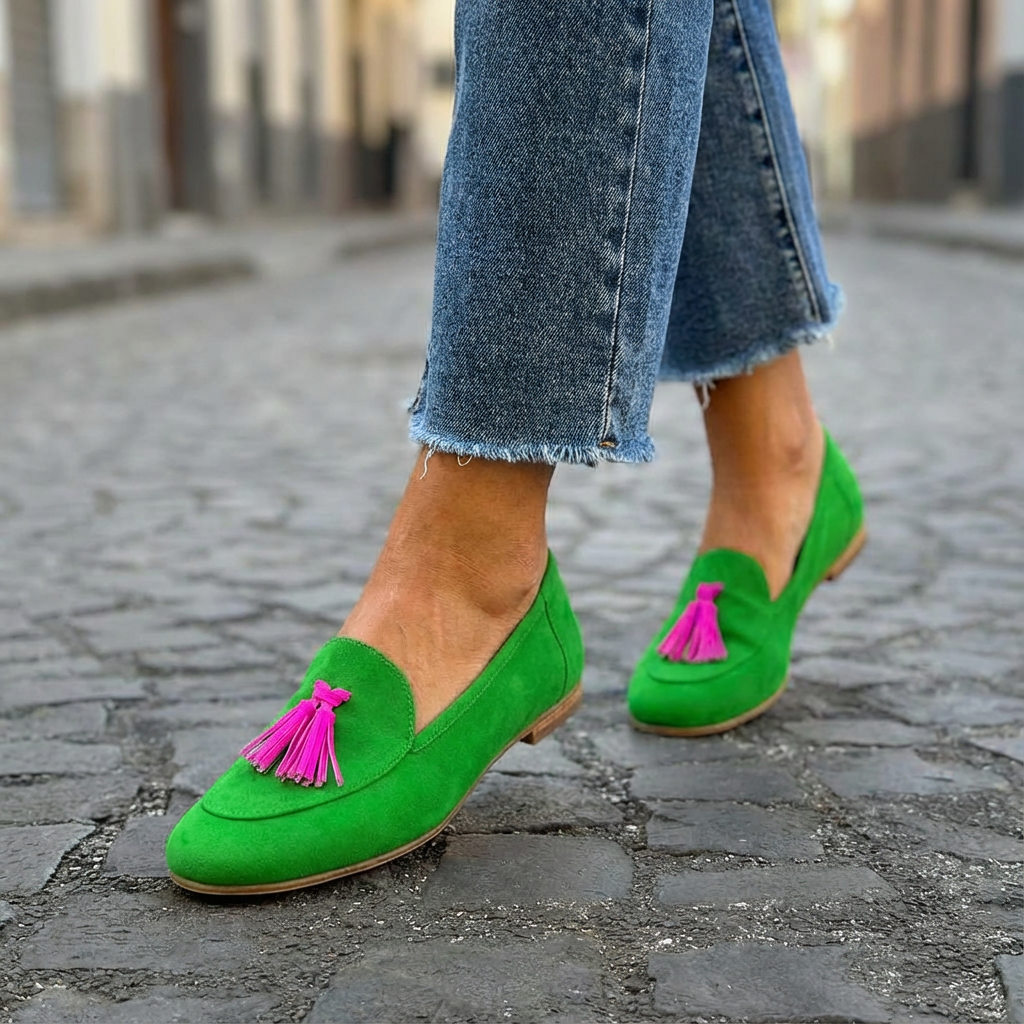 Mandy | Mocassini con frange