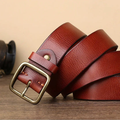 Cinturón Vintage Leather Belt