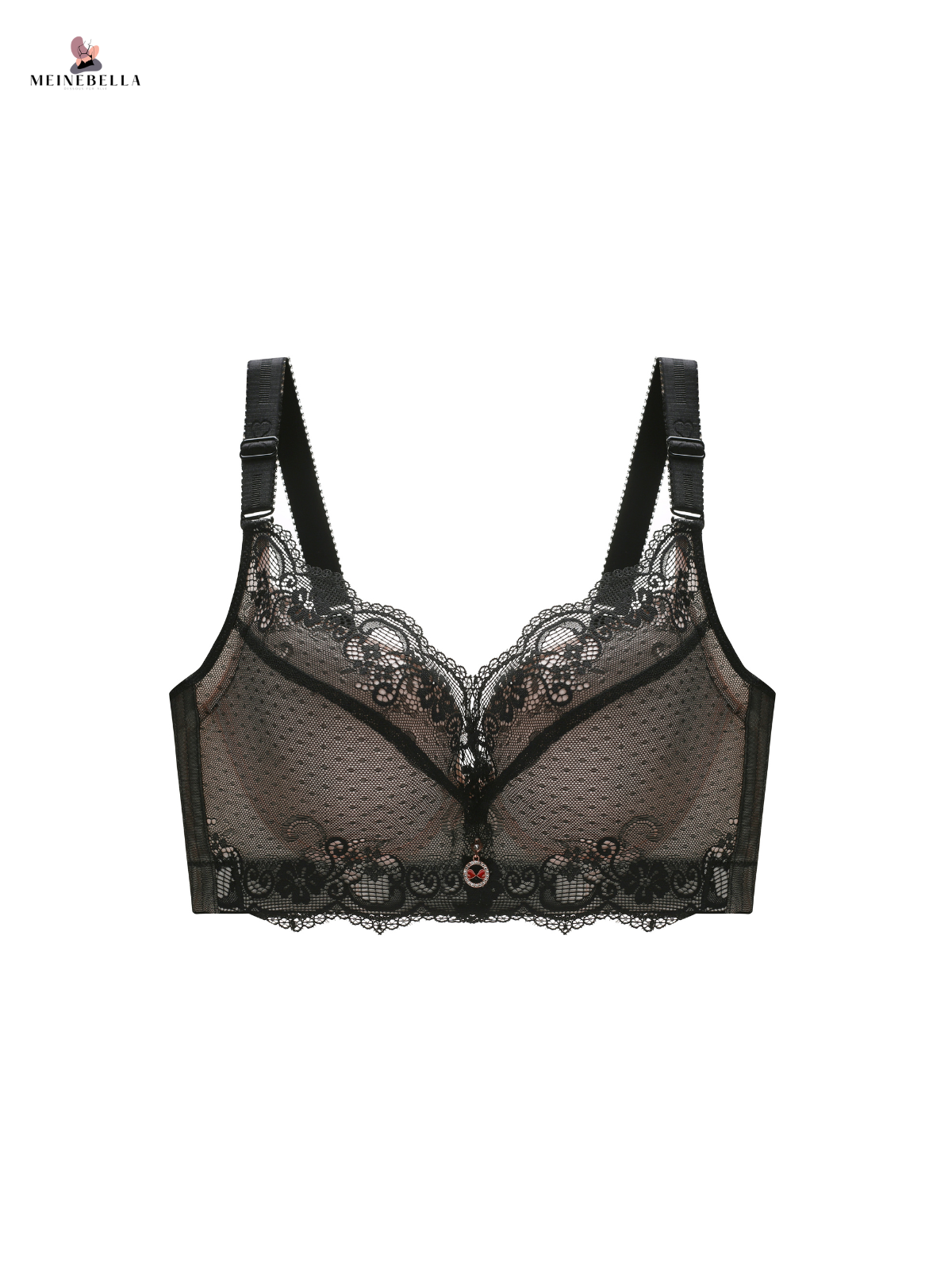 BellaCurve Push Up BH mit Spitze | Perfektes Dekolleté & maximaler Komfort