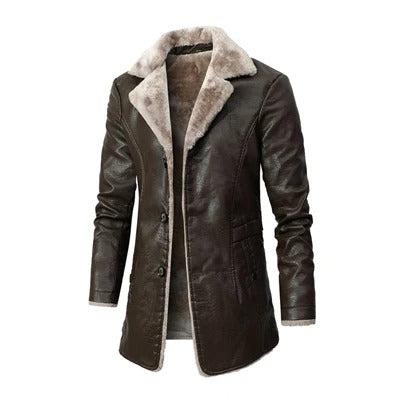 Tom Hollinger | Herren Winterjacke mit Sherpa Futter