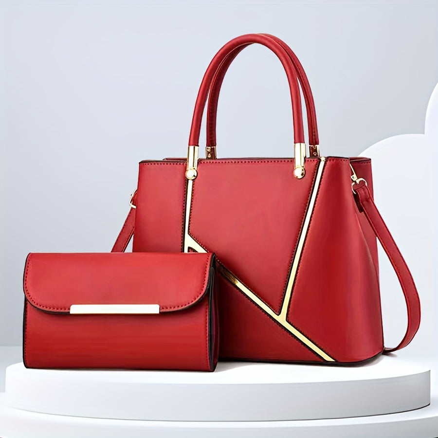 Louna – Ensemble sac à main deux pièces avec sac et pochette femme