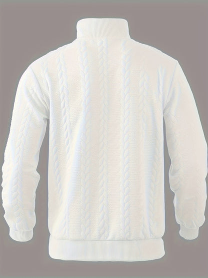 Duval Paris™ | Pull vintage élégant avec fermeture éclair