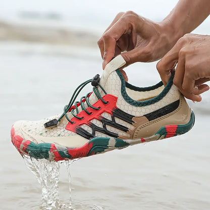 Kleurrijke Dames Barefoot Waterschoenen - AquaStride