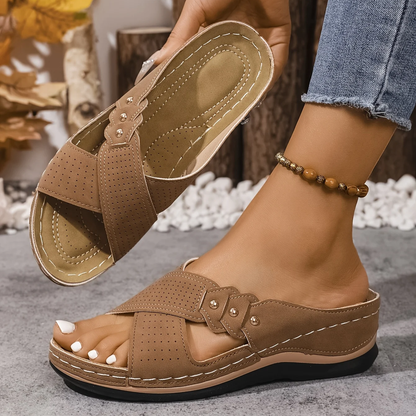 Lina | Orthopaedic Wedge Sandals