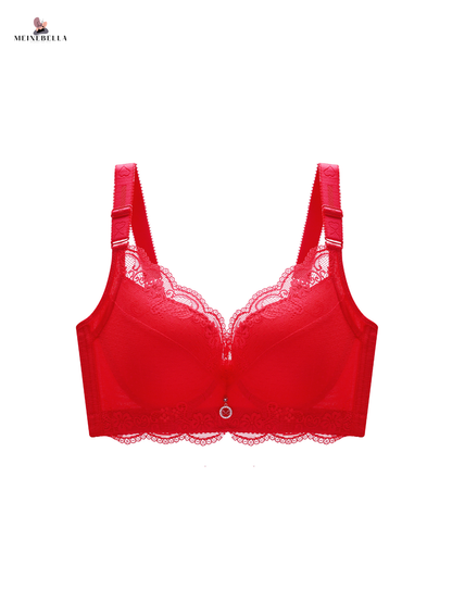 BellaCurve Push Up BH mit Spitze | Perfektes Dekolleté & maximaler Komfort