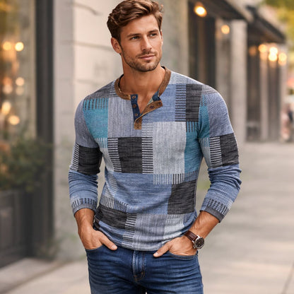 Henry™ | Colourful Men's Long Sleeve Shirt
