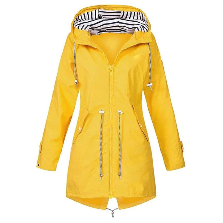 Marie | Women casual Hooded Lightweight Raincoat