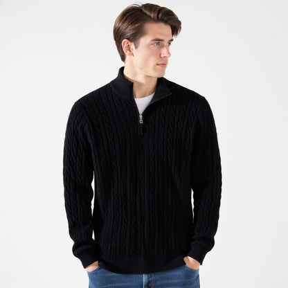 Chaplin Cable Knit Half-Zip