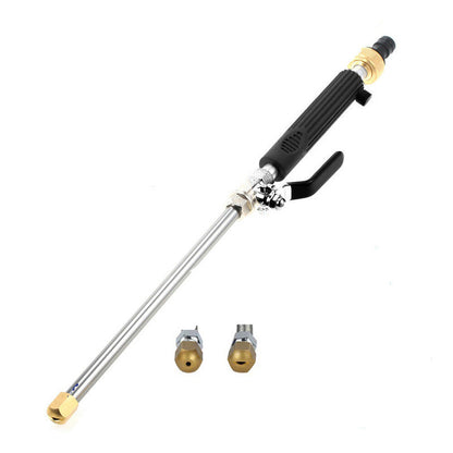 2 In 1 Manual High Pressure Garden Washer Wand: Portable Hydro Power Extension
