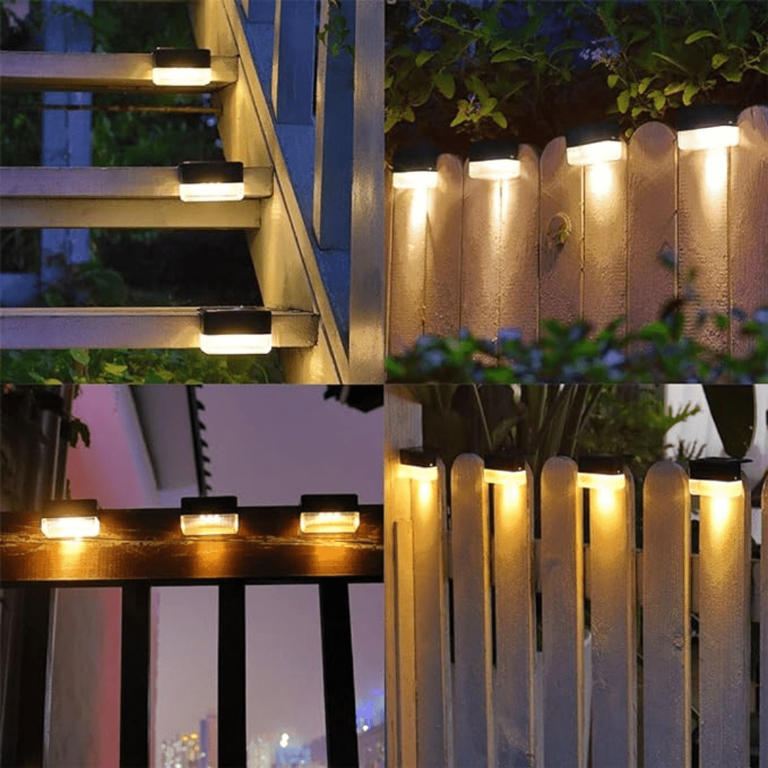Solure™ | Självhäftande utomhuslampa med solenergi