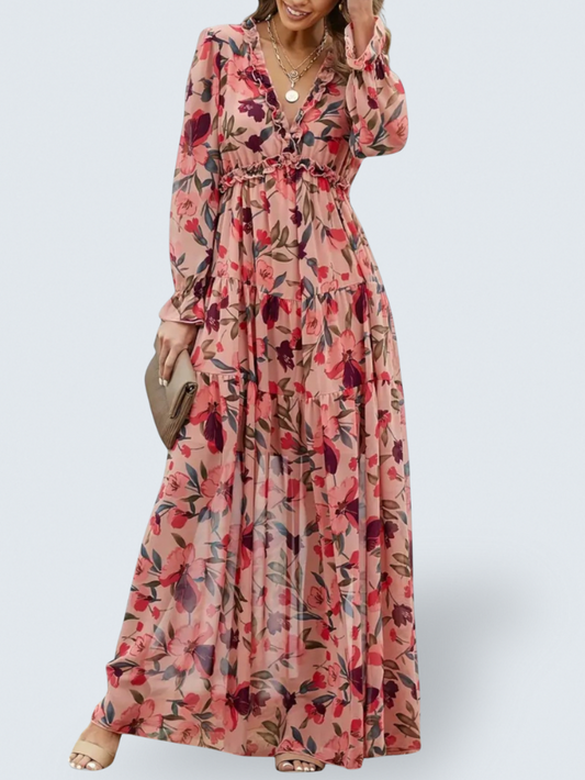 Helen | Elegant Blossom Dress