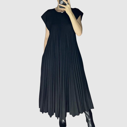 Zoé - Robe maxi plissée