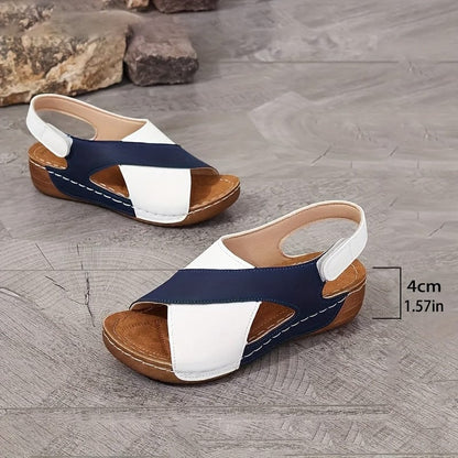 Delila - Wedge Stability Comfort Sandals