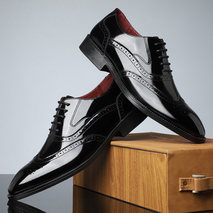 Shimon - Leather Oxford Shoes