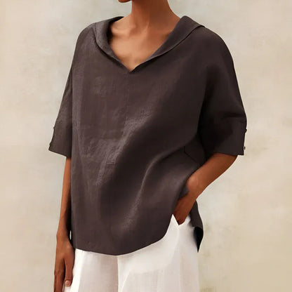 Posy - Relaxed Fit Breathable Everyday Cotton Shirt