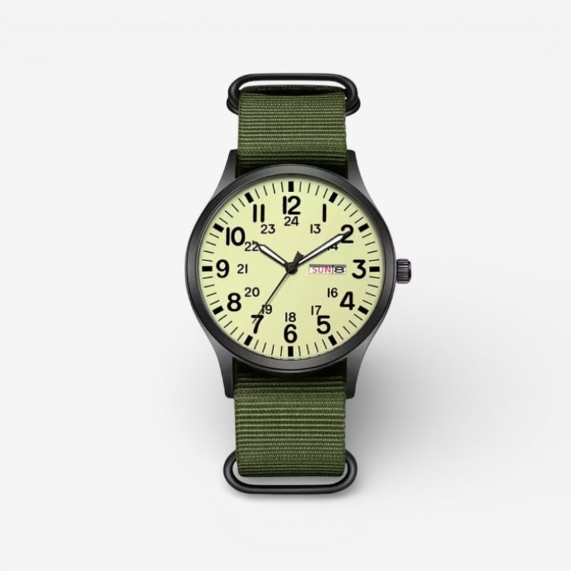 Lucas – Men's Watch with Round Dial and Clear Number Display