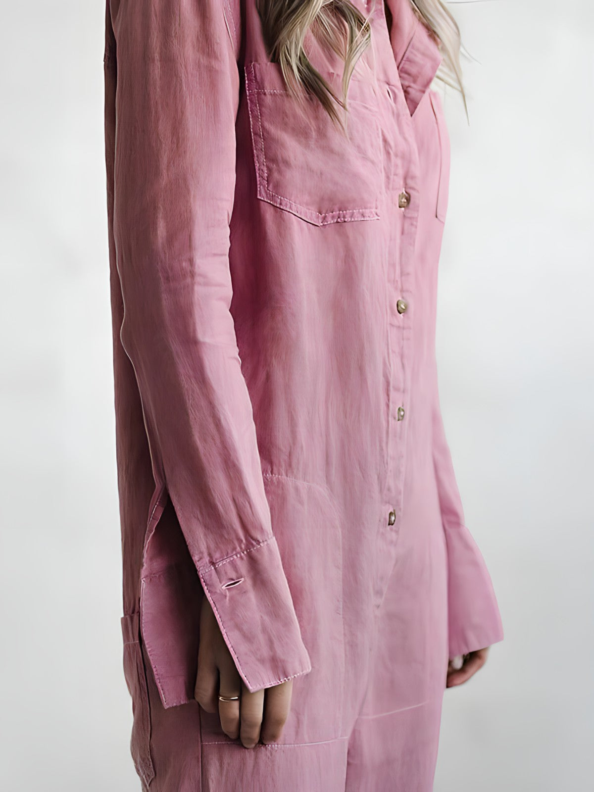 Anna Jumpsuit | Lässiger Langärmeliger Jumpsuit für jede Gelegenheit