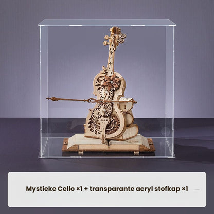 CelloMelody – DIY 3D Houten Cello Muziekdoos