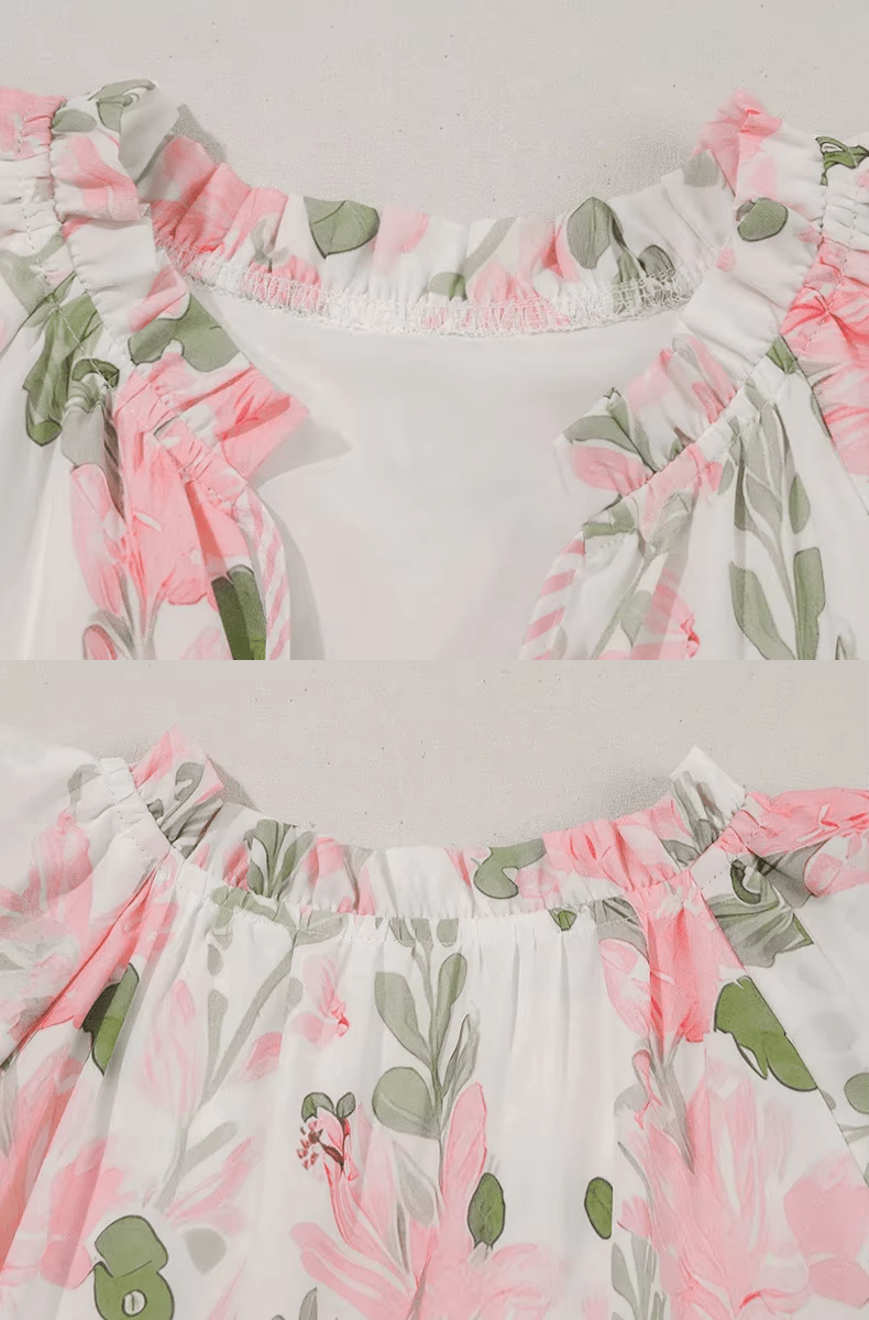 TCF Blush Mini Dress - Lightweight Summer