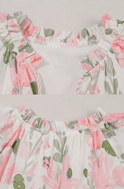 TCF Blush Mini Dress - Lightweight Summer
