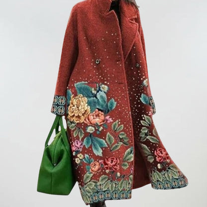 Linda Oversized Plaid Coat