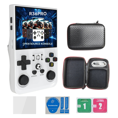 Retro Handheld Konsole R36Pro | Tragbare Videospielkonsole