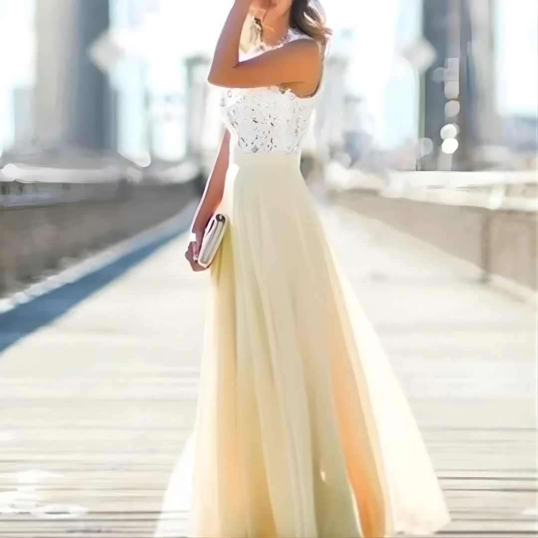 Women's Wedding Guest Embellished Maxi Dress